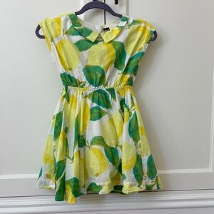 Tea Collection Lemon Print Dress